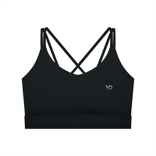 Women's Lycra Cropped Yoga Sport Bra